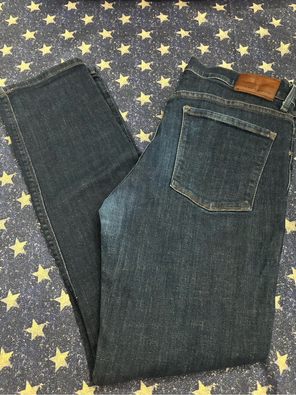 Mott & Bow Wooster Slim Stretch Jeans, 34/32 - Picture 7 of 11